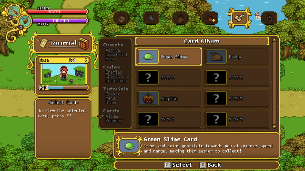 Card Album List